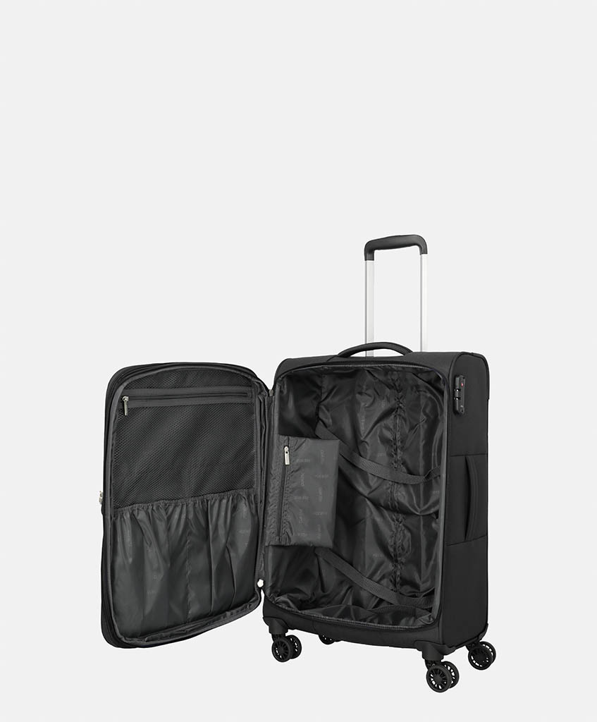 TIGRIS Black Four Wheel Trolley S