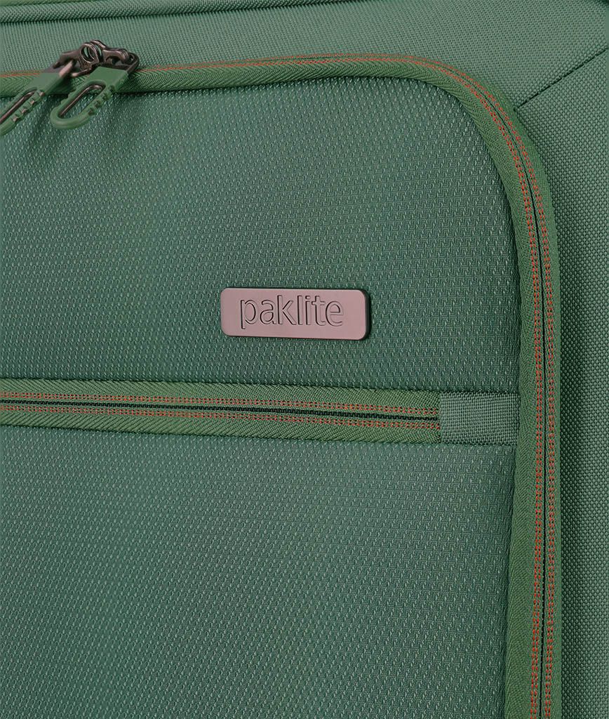 LIDO Moss Green Four Wheel Trolley M Detail